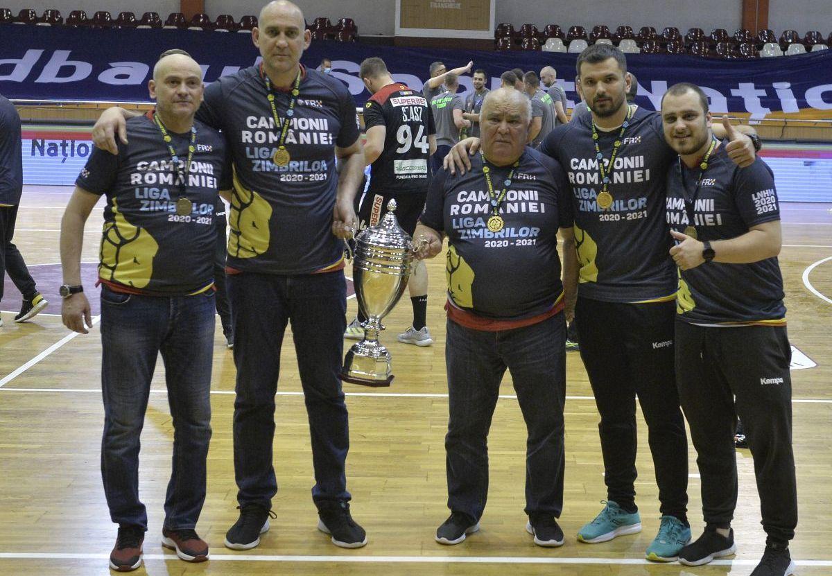 Dinamo, campioană în Liga Națională de handbal masculin