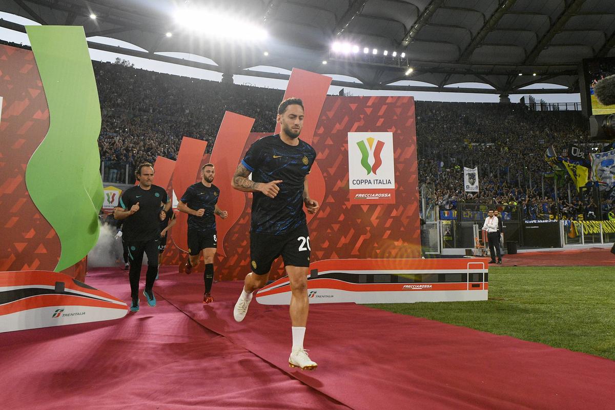 Galeria lui Inter a scandat „Dinamo, Dinamo!” în timpul finalei Cupei Italiei! Cum s-a ajuns aici