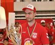 Dinamo a sărbătorit titlul cu o victorie clară în fața rivalei Steaua