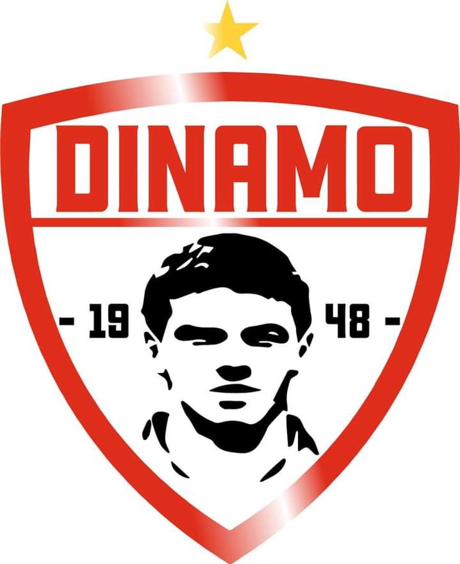 Sigla propusă inițial de Sebastian-Ioan Filipescu Gazeta a vorbit cu autorul logo-ului care conduce detașat în preferințele fanilor dinamoviști: „Mi-a luat 4-5 ore, am învățat să fac sigle din joacă”