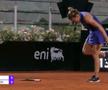 Simona Halep, sperietură în meciul cu Danielle Collins » Căzătura care a amuțit întreaga audiență