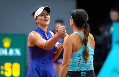 Bianca Andreescu e în formă la Roma » Victorie rapidă în turul 2