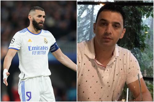 Karim Benzema și Alfred Prodani // foto dreapta: voxnews.al