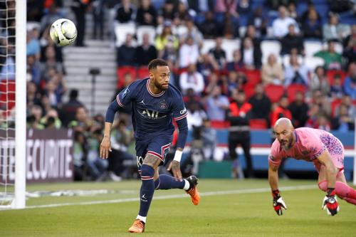 Neymar și Jessy Moulin/ foto: Imago Images