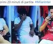 Milan în primele 20 de minute ale jocului