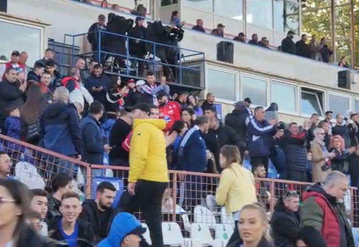 Au apărut imaginile: bătaie ca în „Green Street Hooligans” la Oțelul - Dinamo » Urmările evenimentelor reprobabile