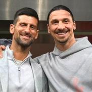 Novak Djokovic și Zlatan Ibrahimovic / Sursă foto: Guliver/Getty Images