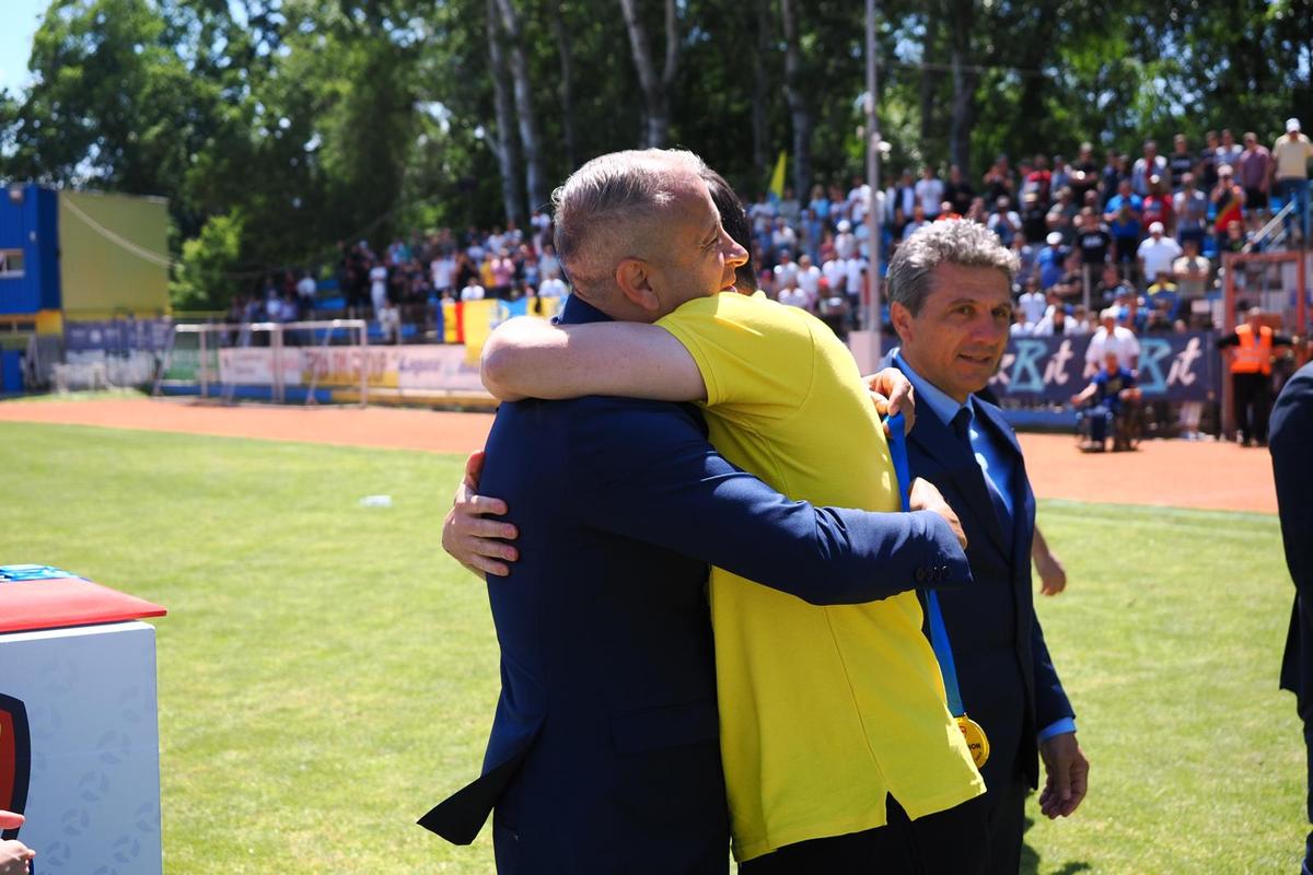 Unirea Slobozia a câștigat Liga 2. Imagini de la festivitatea de premiere
