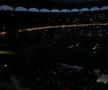 Spectacol în pauza meciului FCSB - CFR Cluj // FOTO: GSP