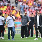 Jucătorii FCSB, îmbrăcați care mai de care mai non-conformist, foto: Raed Krishan / GSP