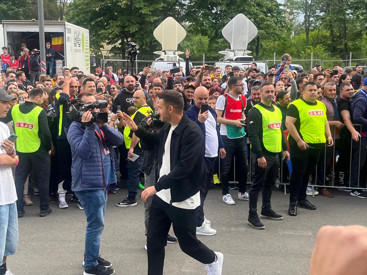 Jucătorii de la FCSB au sosit la Arena Națională