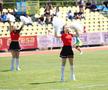 Unirea Slobozia - Șelimbăr. Majoretele au făcut spectacol la pauză