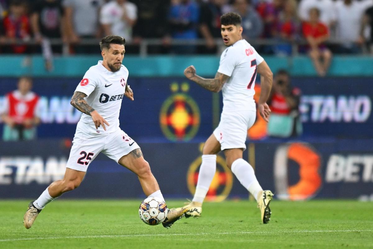 FCSB - CFR Cluj, imagini din meci