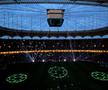 Spectacol în pauza meciului FCSB - CFR Cluj // FOTO: GSP