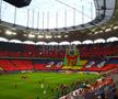 Scenografie pe întreg stadionul la FCSB - CFR Cluj! Imagini spectaculoase pe Arena Națională