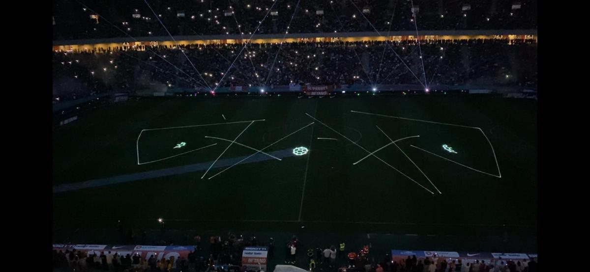 Show total pe Arena Națională! Ce s-a întâmplat la pauza meciului FCSB - CFR Cluj