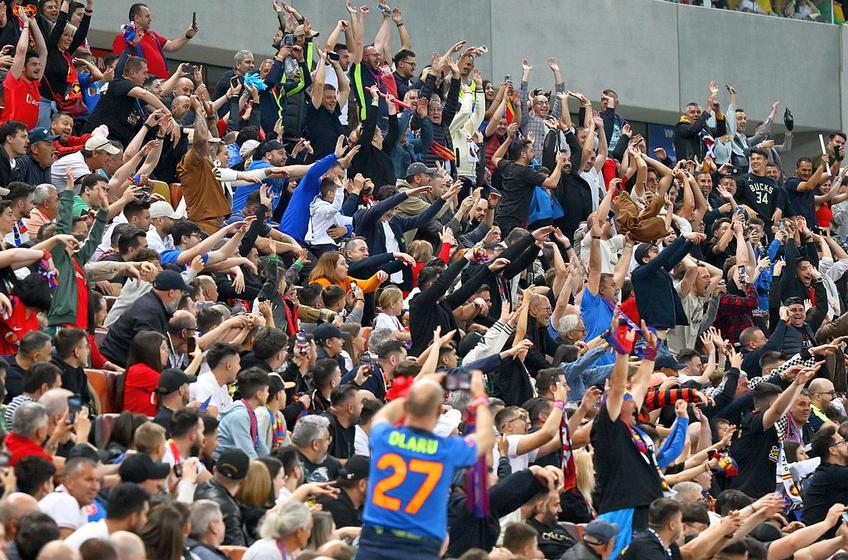 RECORD de asistență pe Arena Națională la FCSB - CFR Cluj