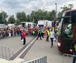 Sosire autocare înainte de FCSB - CFR Cluj