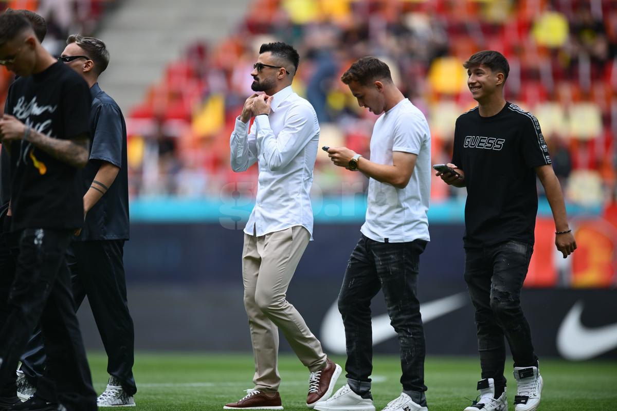 Cum au venit jucătorii de la FCSB la Arena Națională