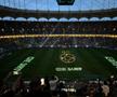 Spectacol în pauza meciului FCSB - CFR Cluj // FOTO: GSP