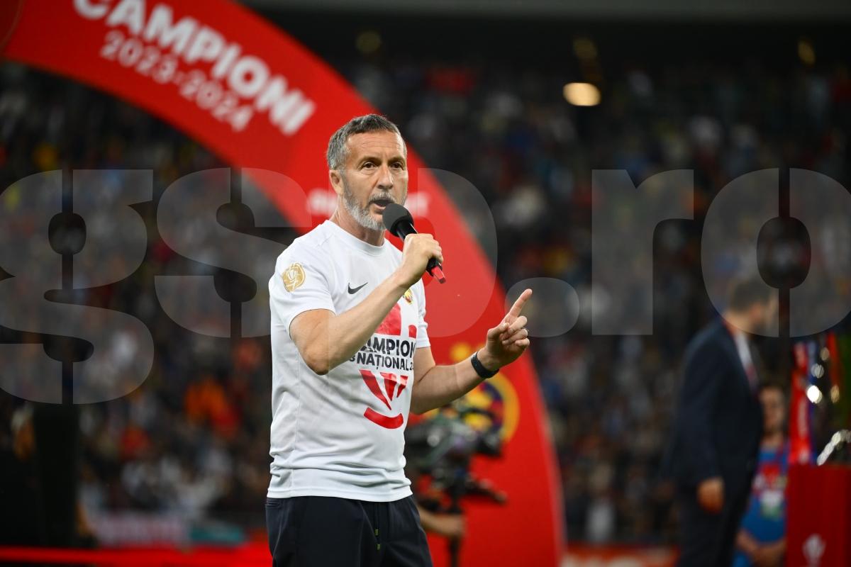 Mihai Pintilii, în extaz după decernarea medaliilor de campioni: „Nici n-a mai contat meciul, nu le-am zis nimic băieților la pauză”