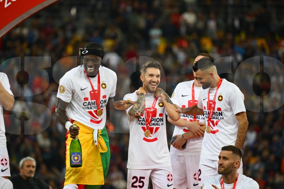 FCSB, decernarea medaliilor