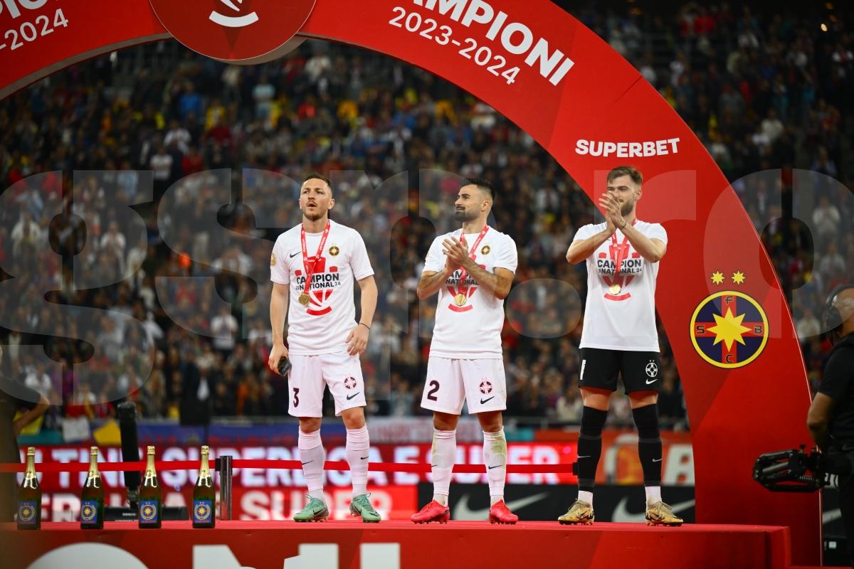 FCSB, decernarea medaliilor