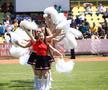 Unirea Slobozia - Șelimbăr. Majoretele au făcut spectacol la pauză