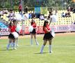 Unirea Slobozia - Șelimbăr. Majoretele au făcut spectacol la pauză