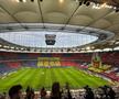 Scenografie pe întreg stadionul la FCSB - CFR Cluj! Imagini spectaculoase pe Arena Națională