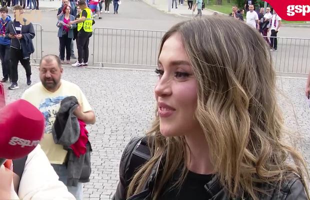 Teodora Stoica a venit să sărbătorească titlul cu FCSB: „La precedentul am luat eu medalia, că tata era... plecat”