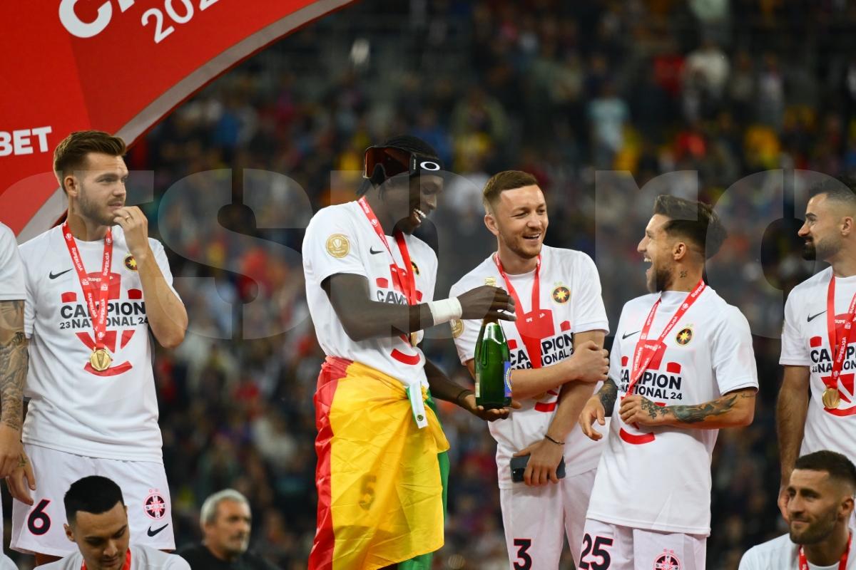 FCSB, decernarea medaliilor