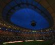 Joc spectaculos de lumini la pauza FCSB - CFR Cluj