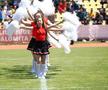 Unirea Slobozia - Șelimbăr. Majoretele au făcut spectacol la pauză