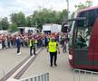 Sosire autocare înainte de FCSB - CFR Cluj