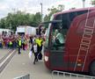 Sosire autocare înainte de FCSB - CFR Cluj