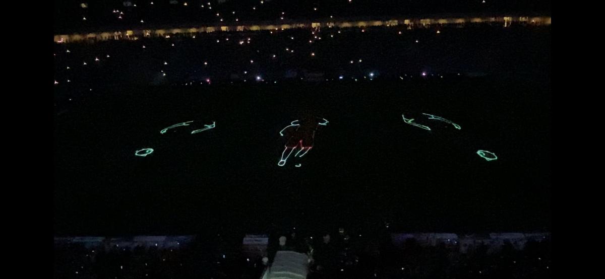 Show total pe Arena Națională! Ce s-a întâmplat la pauza meciului FCSB - CFR Cluj