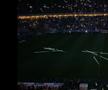 Spectacol în pauza meciului FCSB - CFR Cluj // FOTO: GSP