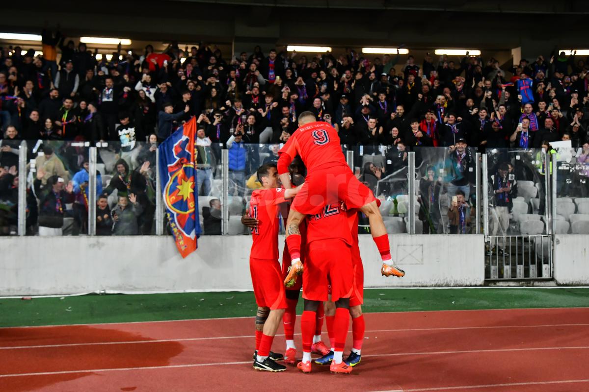 U Cluj - FCSB, imagini din timpul meciului/ foto: Cristi Preda (GSP)