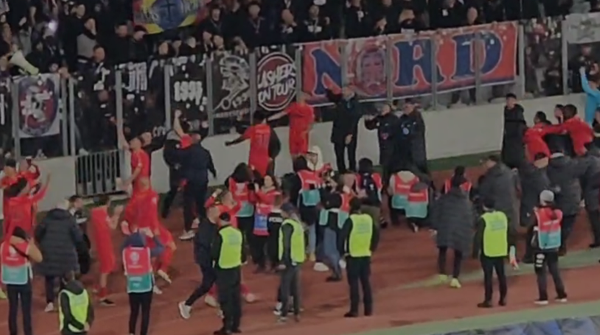 U Cluj - FCSB 0-2, ce s-a întâmplat la finalul partidei // 11.05.2025