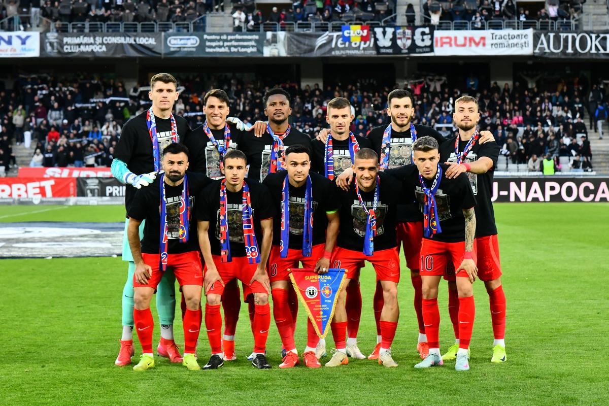 U Cluj - FCSB, imagini din timpul meciului/ foto: Cristi Preda (GSP)