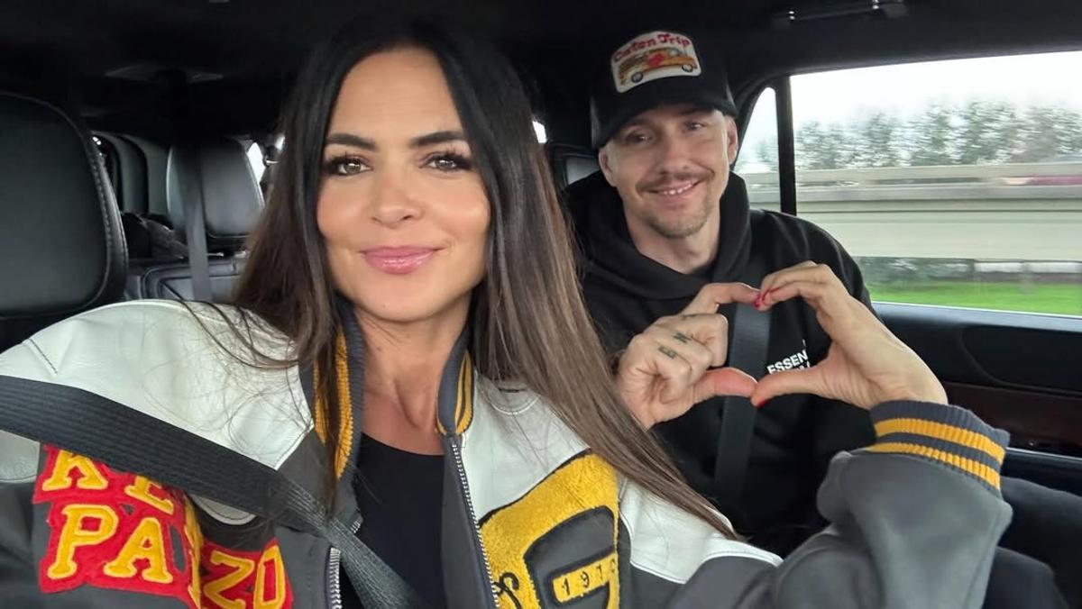 Guti a văzut Barcelona - Real Madrid la București, fiind însoțit de soția sa Romina Belluscio