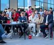 Legenda Guti a văzut Barcelona - Real Madrid la o terasă din București, împreună cu soția Romina Belluscio
