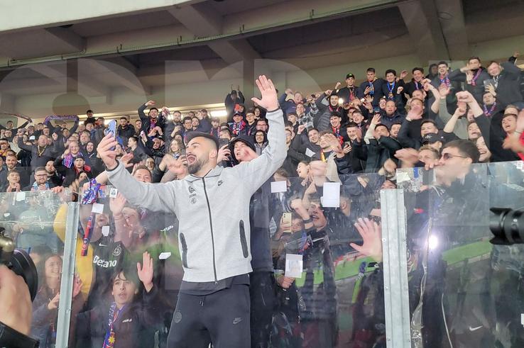 Vali Crețu, într-o formă de zile mari / FOTO: Cristi Preda (GSP)