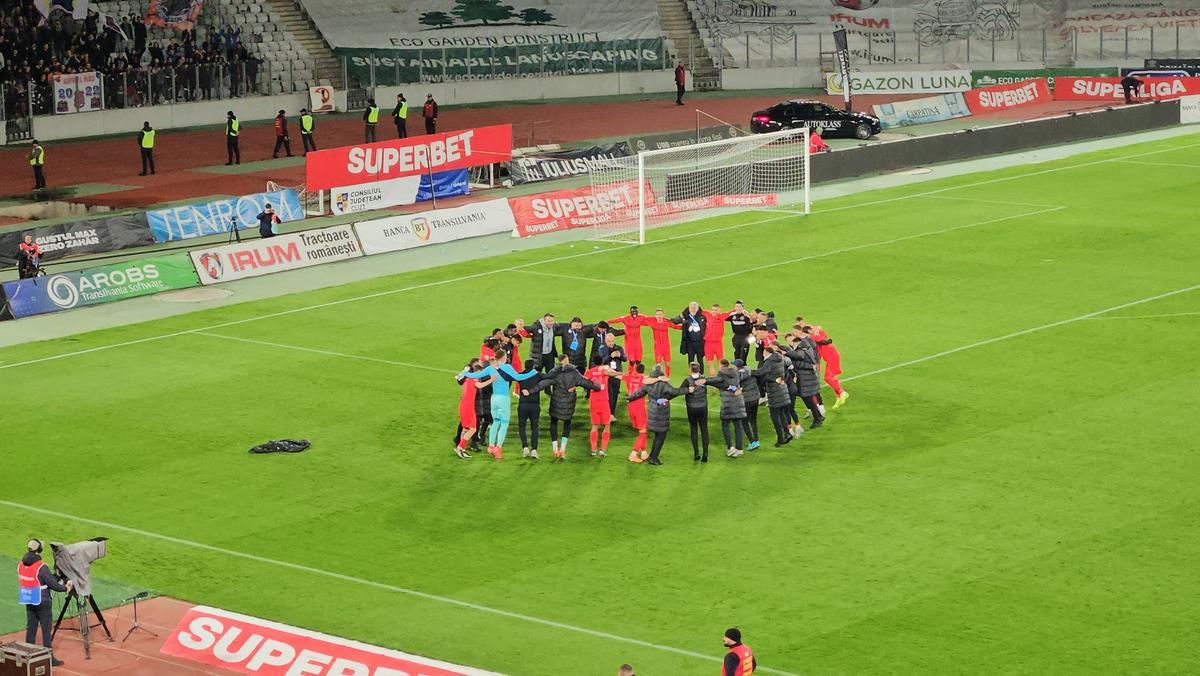 U Cluj - FCSB 0-2, ce s-a întâmplat la finalul partidei // 11.05.2025