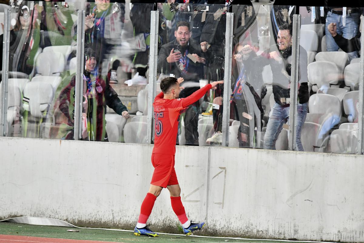 U Cluj - FCSB, imagini din timpul meciului/ foto: Cristi Preda (GSP)