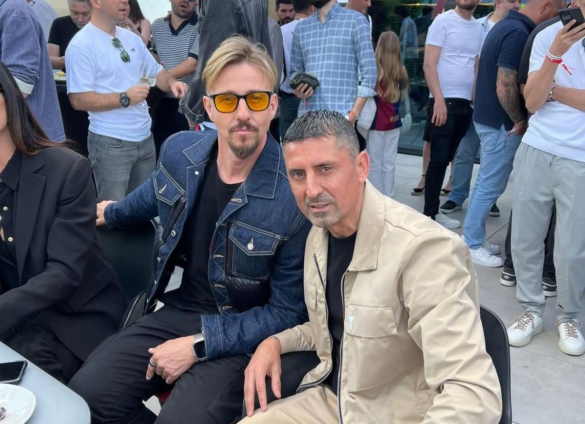 Guti a văzut Barcelona - Real Madrid la București, fiind însoțit de soția sa Romina Belluscio