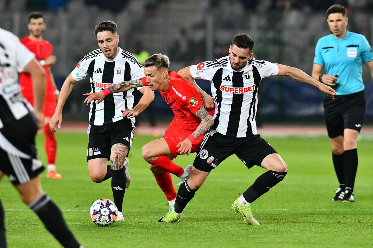 U Cluj - FCSB, imagini din timpul meciului/ foto: Cristi Preda (GSP)
