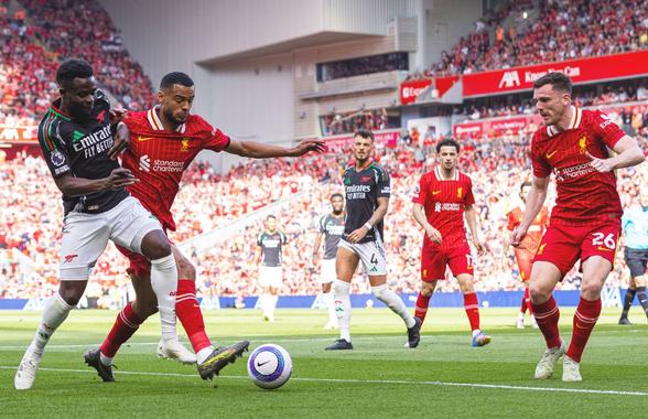 Arsenal a revenit spectaculos pe Anfield cu Liverpool » Urmează finala pentru locul 2 în Premier League