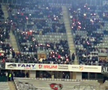 La U Cluj - FCSB s-au repetat la final scenele de anul trecut din Gruia! » Clujenii au aprins blițurile pentru a celebra campioana